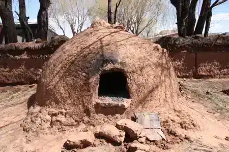Native Horno Clay Oven in Bolivia America