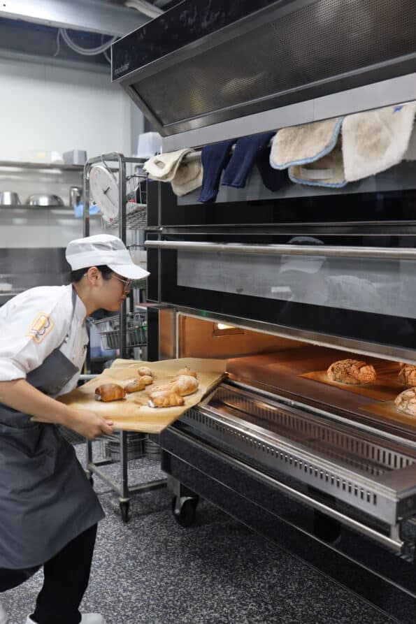 Salva NXE Modular Deck Oven In Use By Chinese-Taipei Competitor, Yeh Yeh.